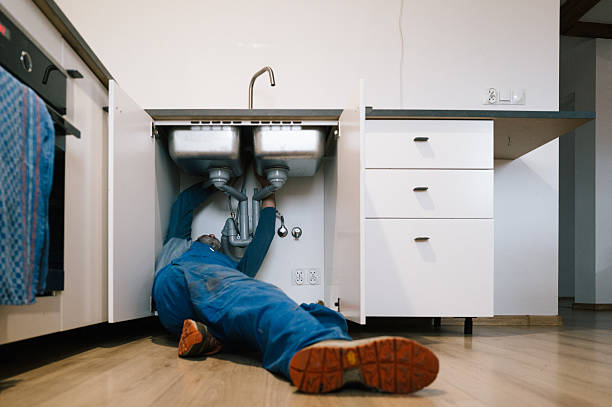 Professional Leak Detection technician working in Dexter City, OH